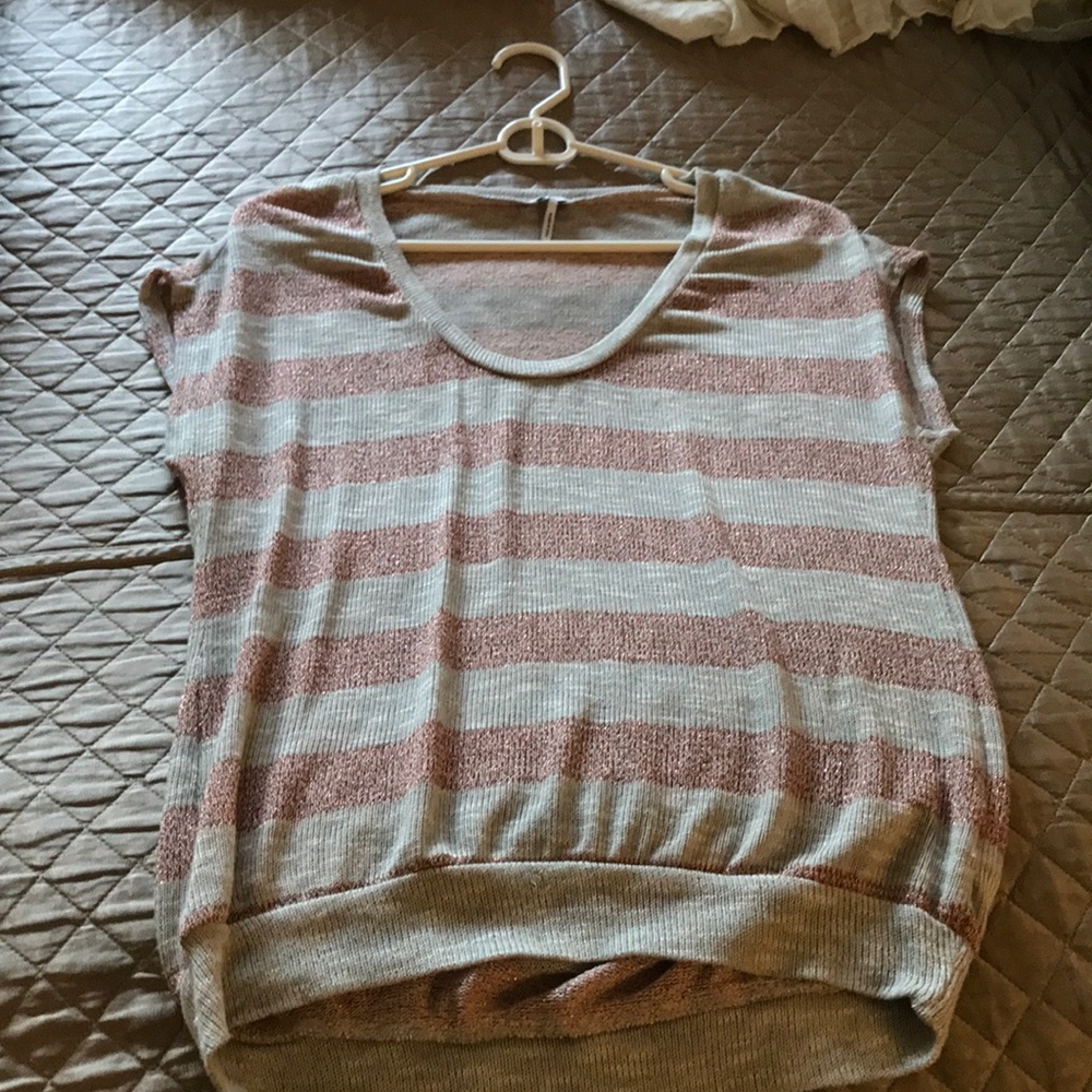 Splendid , Short sleeve , sheer, sweater